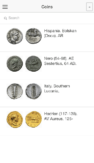 Global coins search
